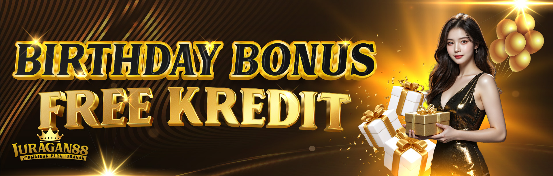 BONUS FREE CREDIT BIRTHDAY AKTIF PLAYER