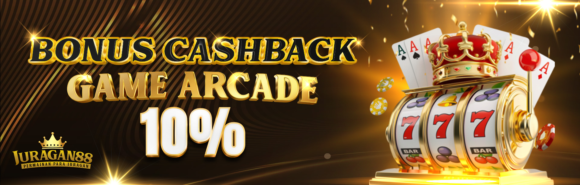 BONUS CASHBACK ARCADE