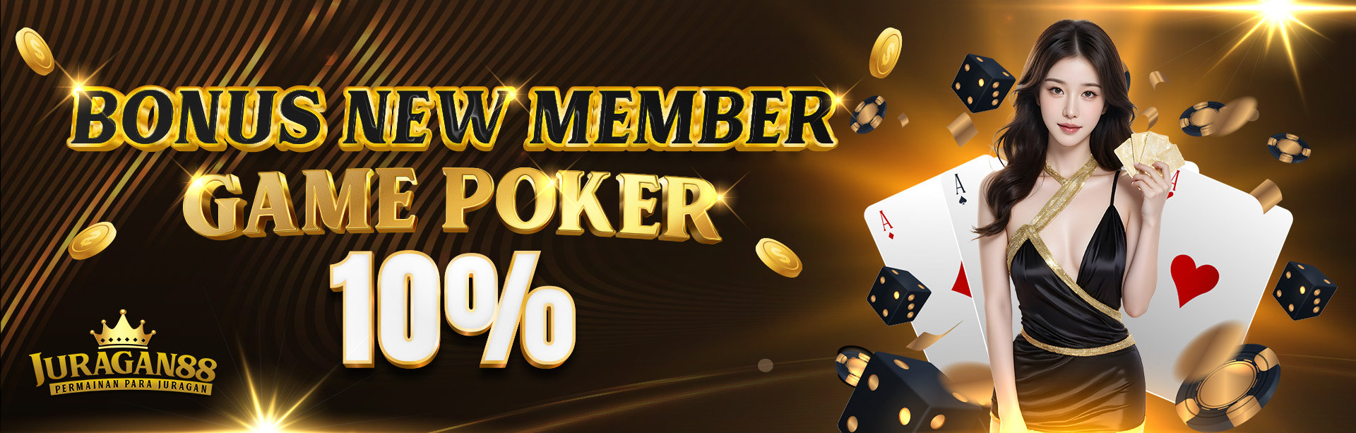 BONUS NEW MEMBER POKER