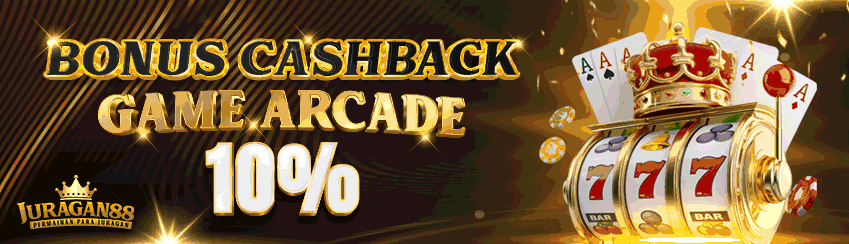 BONUS CASHBACK ARCADE 10%
